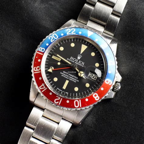 rolex gmt 1675 radial dial|vintage Rolex 1675 for sale.